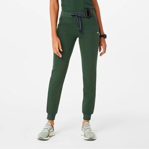 British Racing Green Figs Joggers